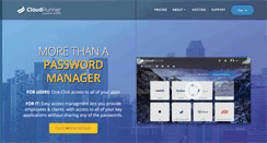Desktop Screenshot of cloudrunner.com